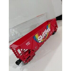 Menards 279-8134 O Gauge Model Railroad Skittles 4 Bay Hopper Car w/Box